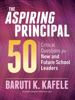 cover image of The Aspiring Principal 50